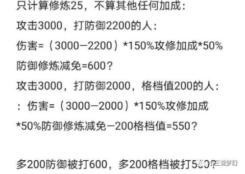 梦幻西游格挡值跟没有一样
