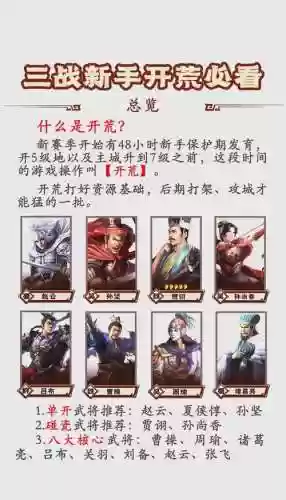 三国志10最佳模式阵容插图1